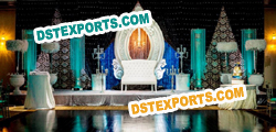ELEGENT ASIAN WEDDING STAGE SETS