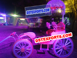 WEDDING DULHAN ENTRANCE CRYSTAL BUGGY