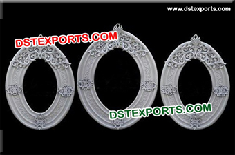 Wedding Stage Oval Backdrop Panel