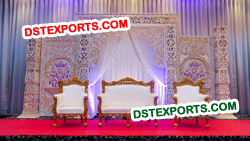 FILMY STYLE WEDDING STAGE
