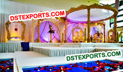 HINDU WEDDING WOODEN MANDAP SET