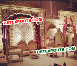 BEAUTIFUL MUSLIM WEDDING STAGE SET