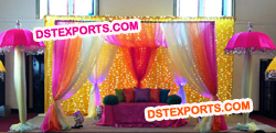 ASIAN WEDDING SANGEET STAGE