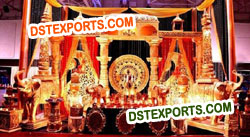 INDIAN WEDDING DECORATION STAGE