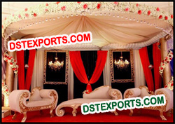 MUSLIM WEDDING DECORATED FURNITURE