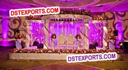 WEDDING COLOURFUL CRYSTAL MANDAP