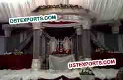 NEW MODEL WEDDING CRYSTAL MANDAP