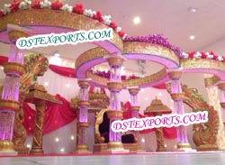 ROYAL WEDDING CRYSTAL MANDAP