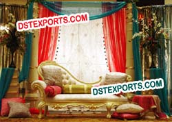 BEAUTIFUL MUSLIM WEDDING STAGE DECORS