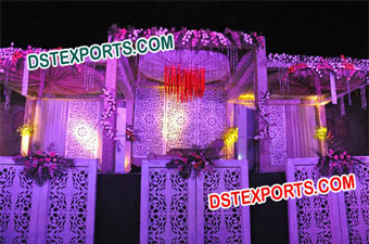 Fully Carved Backdrop Panel Stage