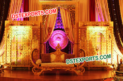 MUGHAL WEDDING STAGE SET