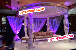 DREAM WEDDING CRYSTAL MANDAP