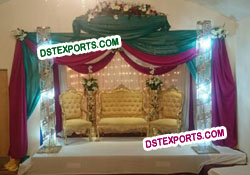 INDIAN SHADI STAGE SET