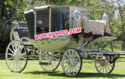 ANTIQUE WEDDING HORSE BUGGY