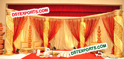WEDDING CRYSTAL STAGE DECOR