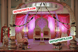 INDIAN WEDDING TRUNK MANDAP