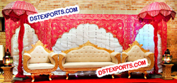 INDIAN WEDDING STAGE DECOR