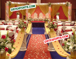 WEDDING CRYSTAL DECOR STAGE SET