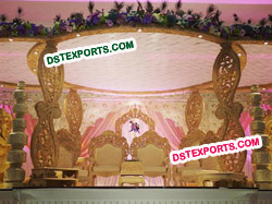 INDIAN WEDDING WOODEN CARRYS MANDAP