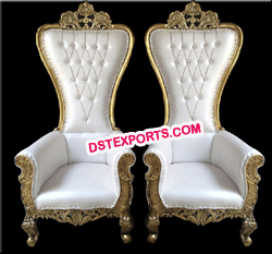 INDIAN WEDDING BRIDAL CHAIRS SET