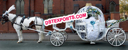 BRIDAL CINDERELLA HORSE CARRIAGE