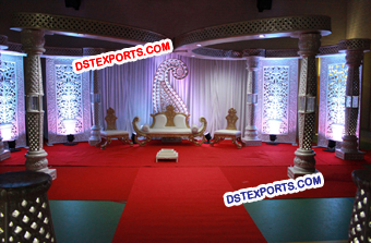 Indian Wedding Stages Decorations