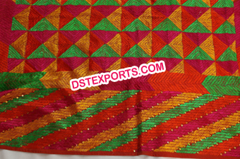 Embroidered Traditional Phulkari Bagh