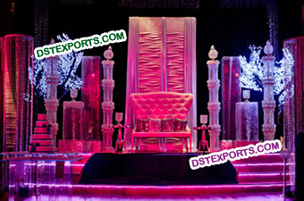 Asian Wedding Fabulous Crystal Stage