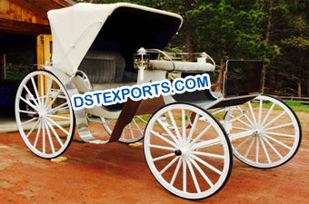 Royal Horse Drawn Victoria Buggy