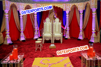 Traditional Indian Wedding Open Stage