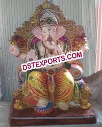 Fiber Ganesha Statue Fiber Statue