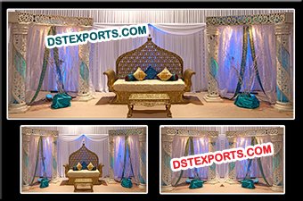 Jodha Akber Stage Set Decorations