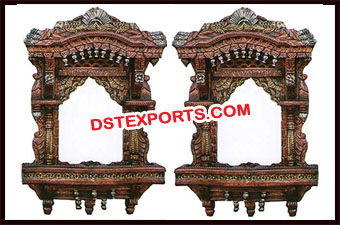 Wedding Wooden Handicraft Jharokha Frame