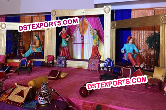 Punjabi Decoration Theme Stage