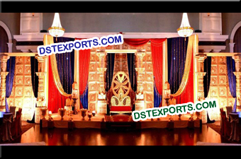 Traditional Indian Wedding Stage