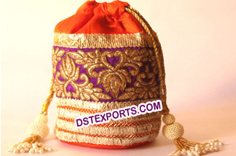 Ladies Fancy Gift Potli Bags