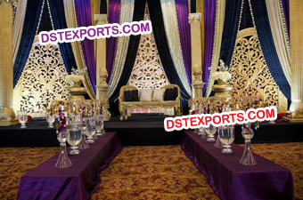 Roman Pillar Gold Reception Stage