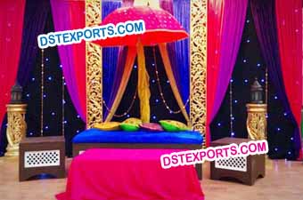 Muslim Wedding Mehandi Night Decorations