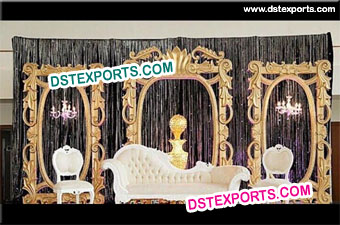 Elegant Wedding Stage Backdrop Panel