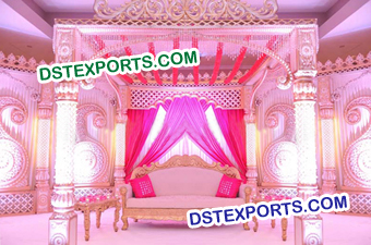 Indian Wedding Traditional Mandap