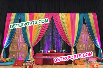 Wedding Mehandi Sangeet Stage