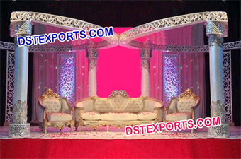 Stylish Wedding Butterfly Mandap Set