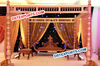 Sankheda Gujrati Wedding Mandap