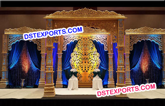 Wedding Golden Bollywood Mandap