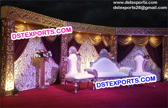 Muslim Nikah Stage Decors Set