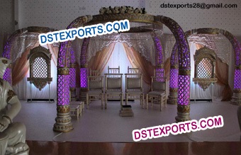 Indian Wedding Elephant Trunk Mandap Set