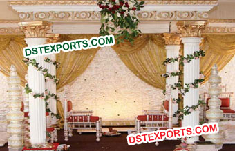 Wedding Roman Mandap