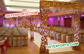 Fiber Wedding Mandap Entrance Gate