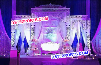 Indian Filmy Style Wedding Stage Set