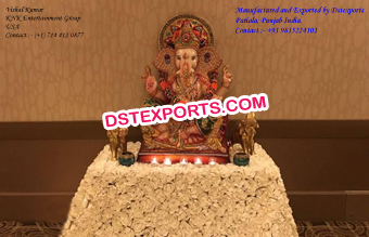 Indian Wedding Entrance Decor Ganesha Statue